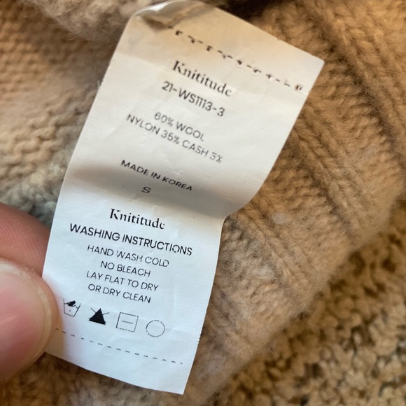 KNITITUDE Wool Sweater - Picture 3 of 3